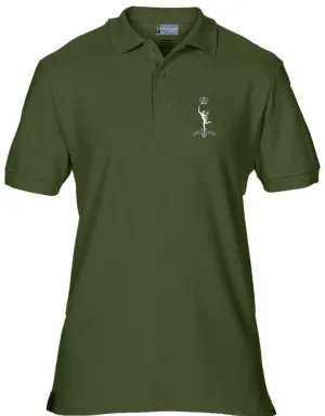 Royal corps of Signal Polo Shirt - M - Olive