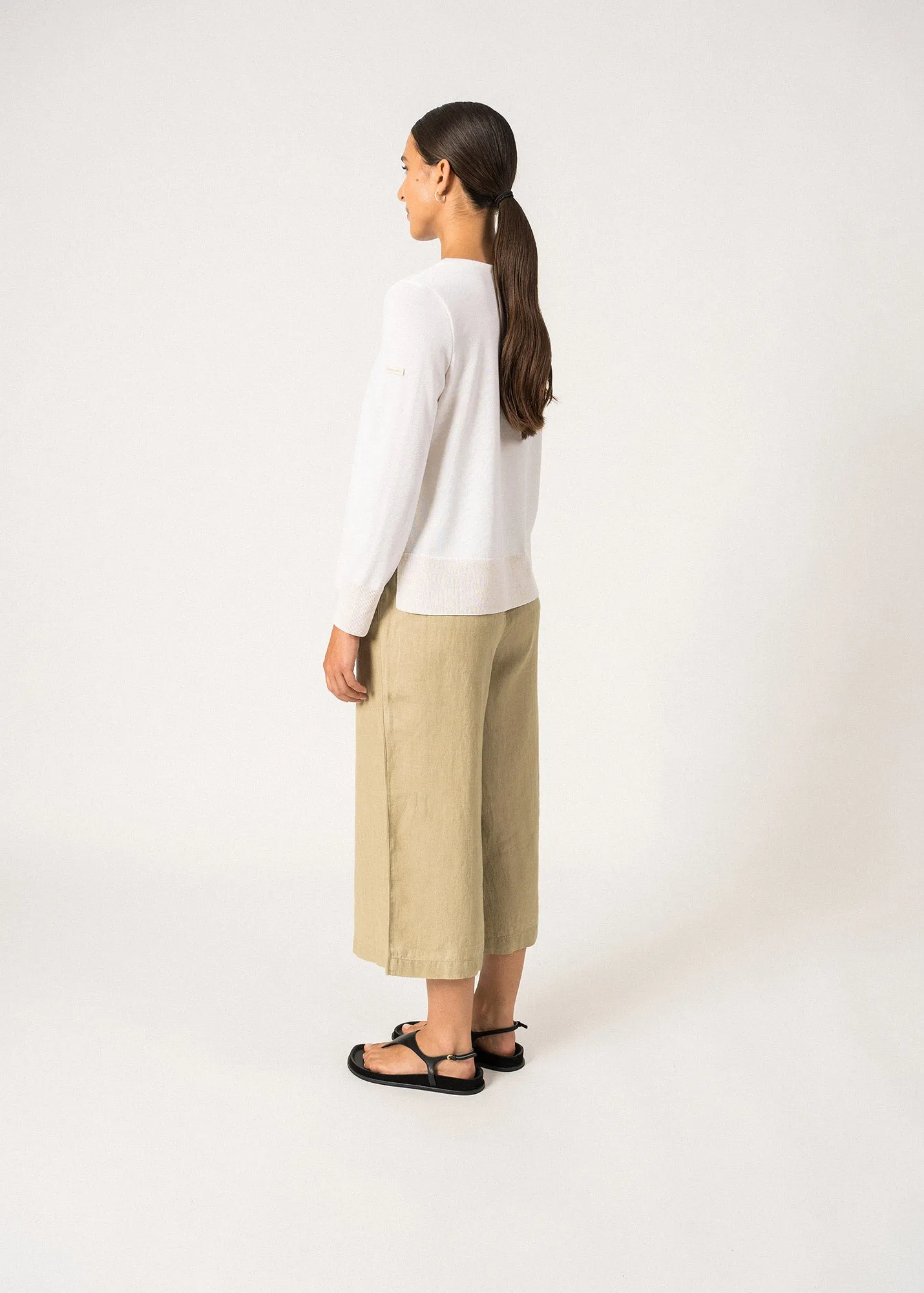 Svignac Lightweight Jumper  wool (ECUME/CHAMPAGNE)