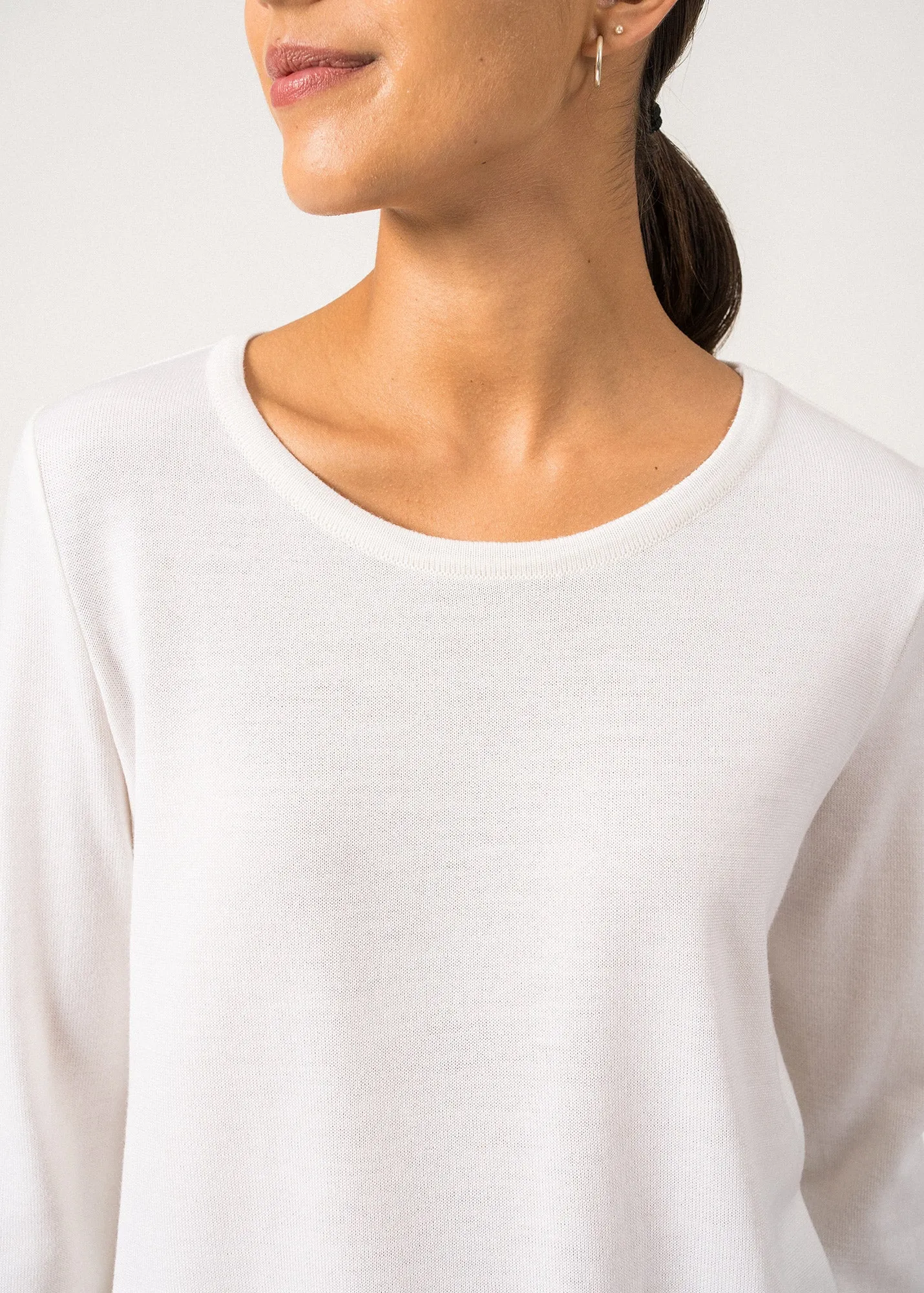 Svignac Lightweight Jumper  wool (ECUME/CHAMPAGNE)