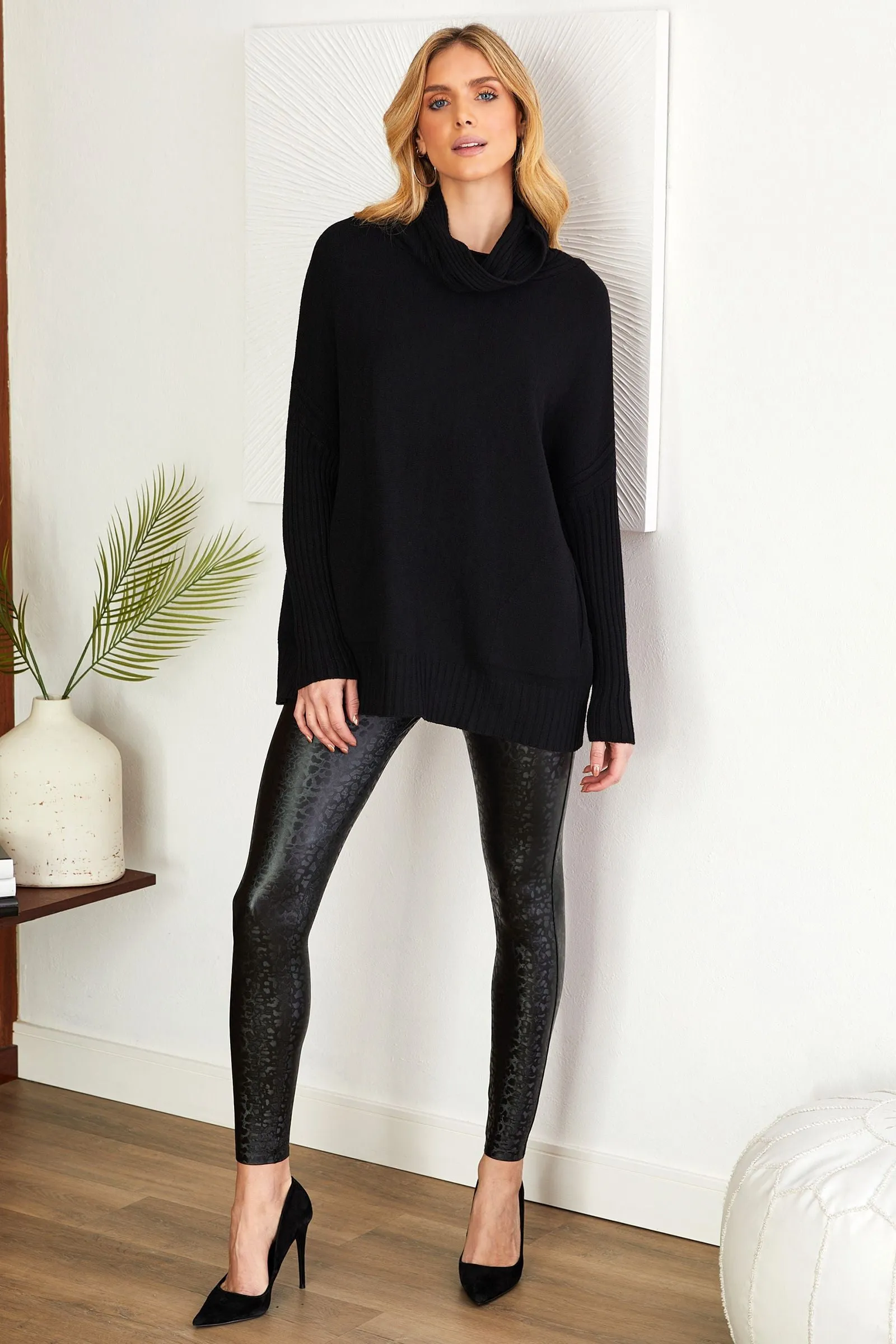 The Cozy Cowl Neck Sweater