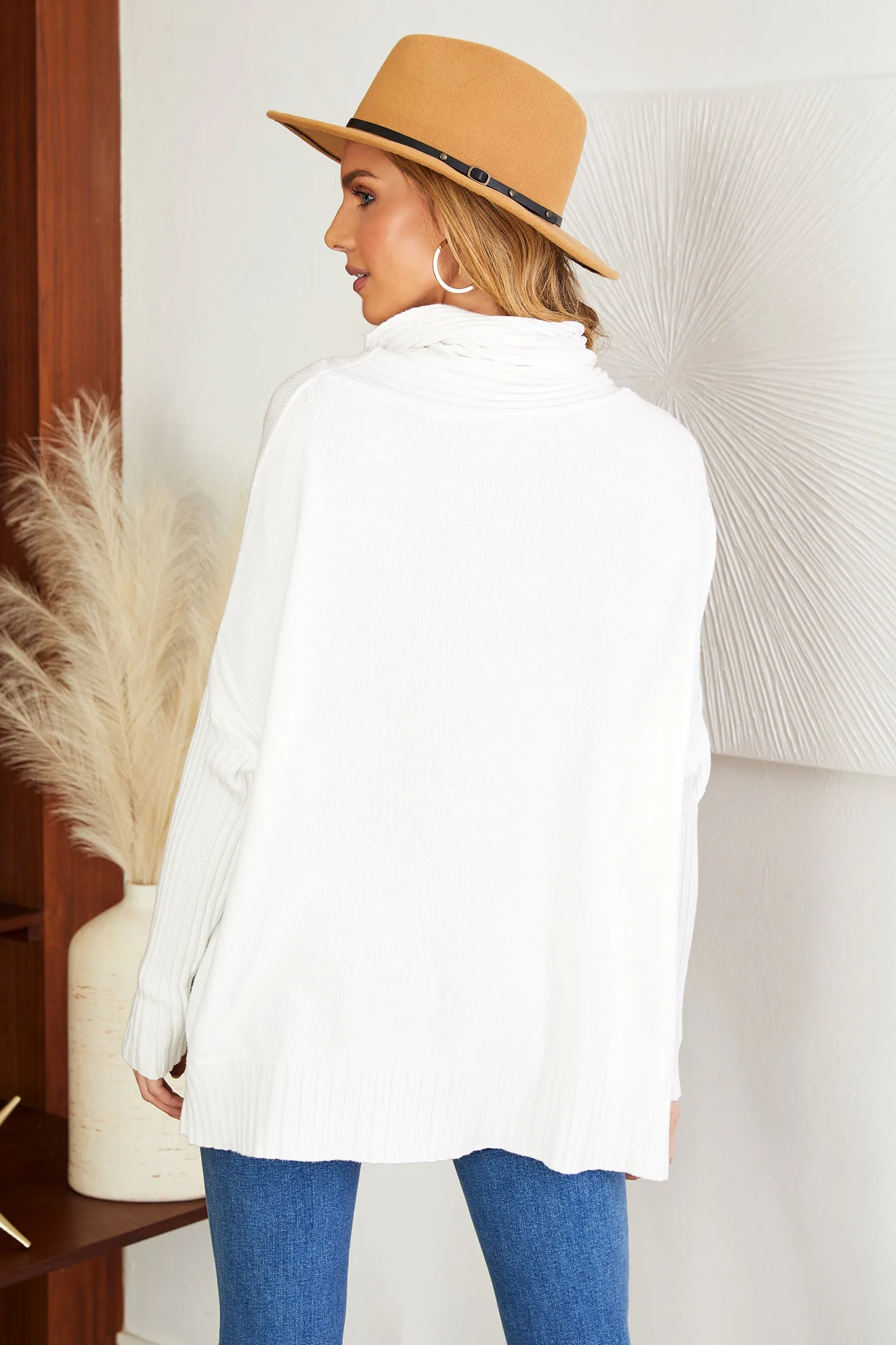 The Cozy Cowl Neck Sweater