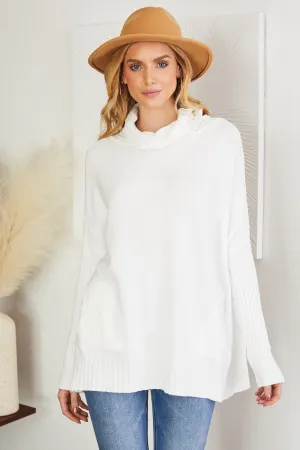 The Cozy Cowl Neck Sweater