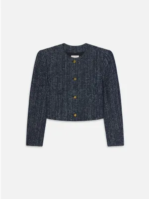 The Tweed Jacket - Indigo
