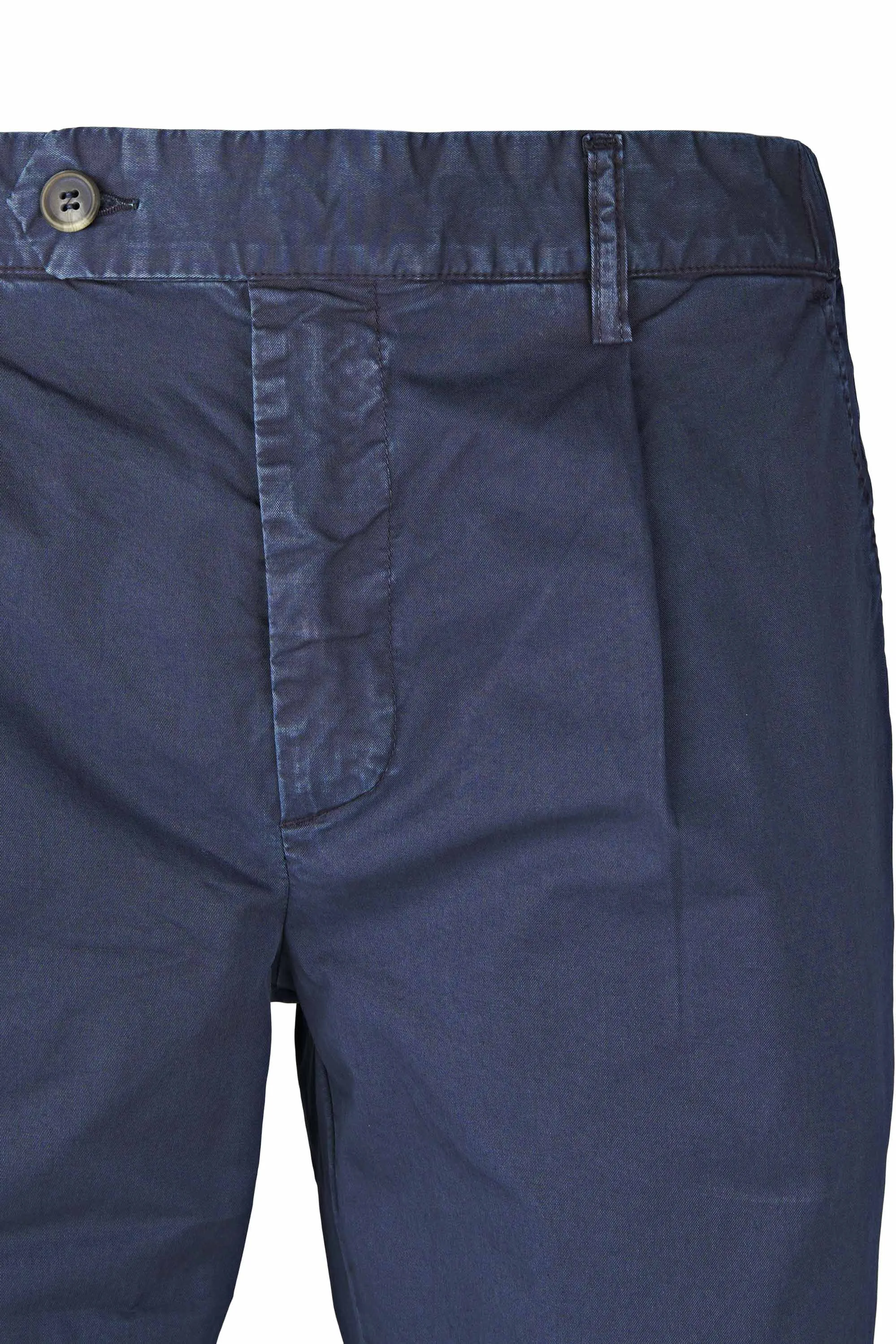 Twill Pleated Trousers - Washed Effect
