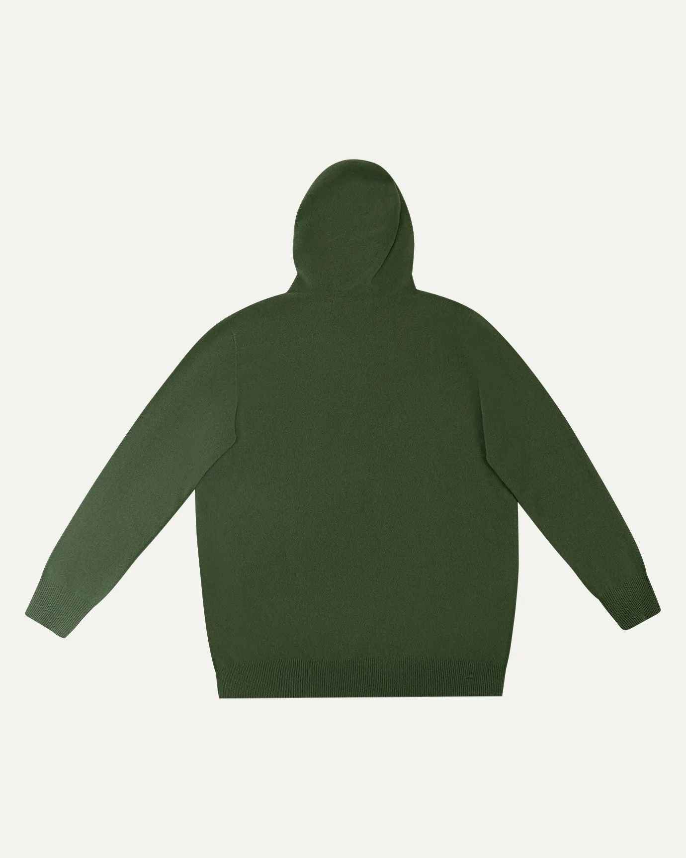 Wool Classy Hoodie - Green & Dark Green Logo