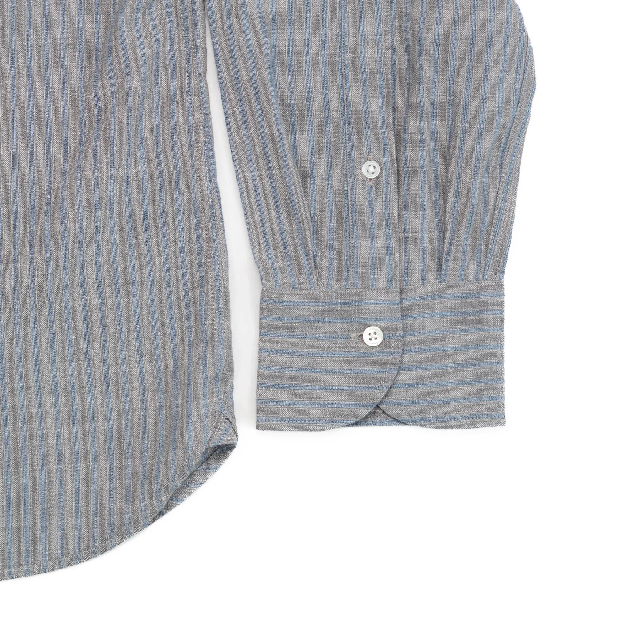 York 4216 Shirt in Blue Stripe Melange