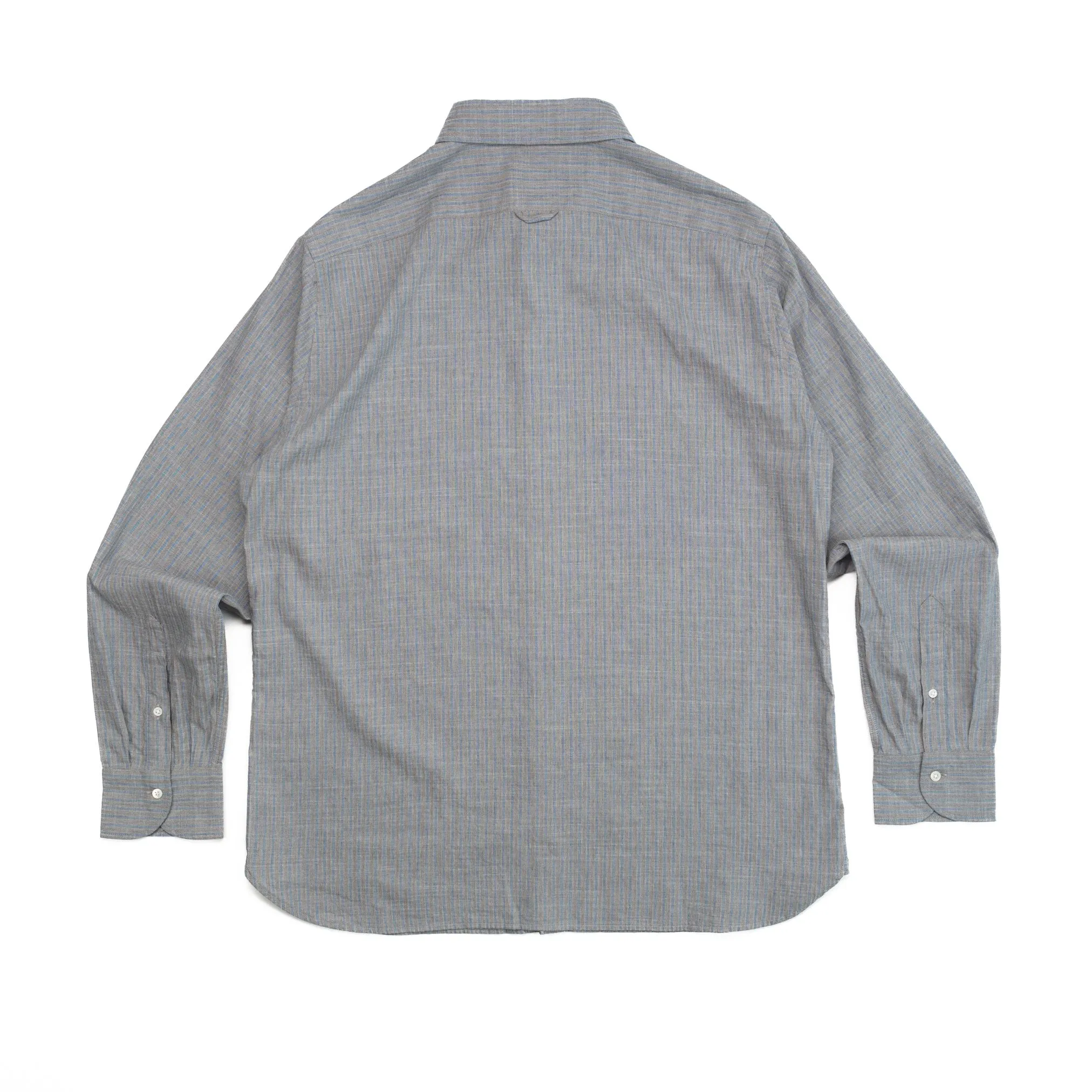 York 4216 Shirt in Blue Stripe Melange