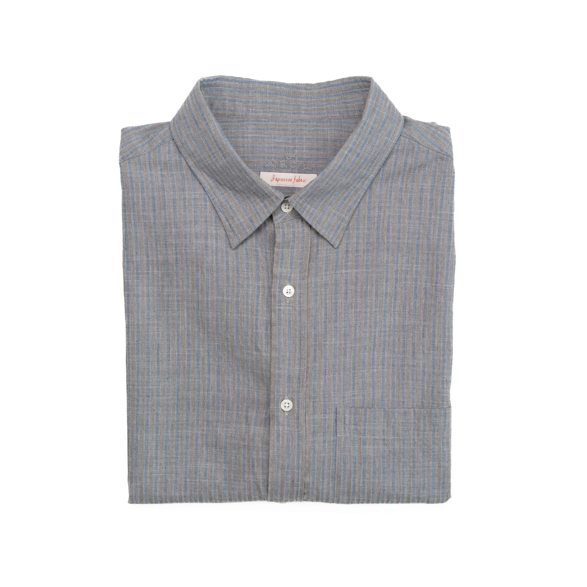 York 4216 Shirt in Blue Stripe Melange